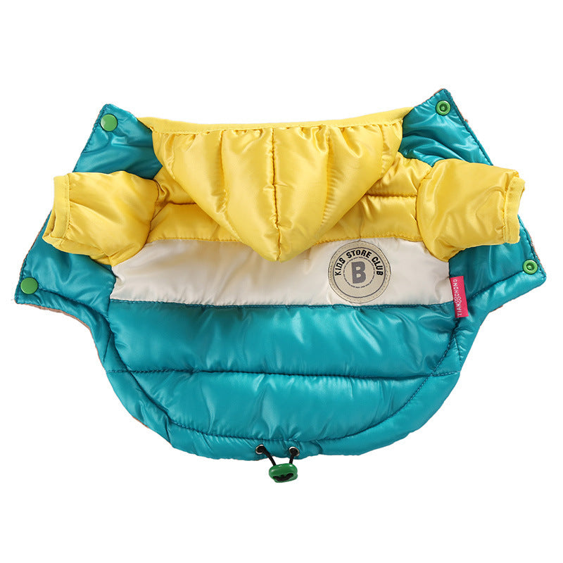 Waterproof Warm Cotton Padded Jacket For Pets