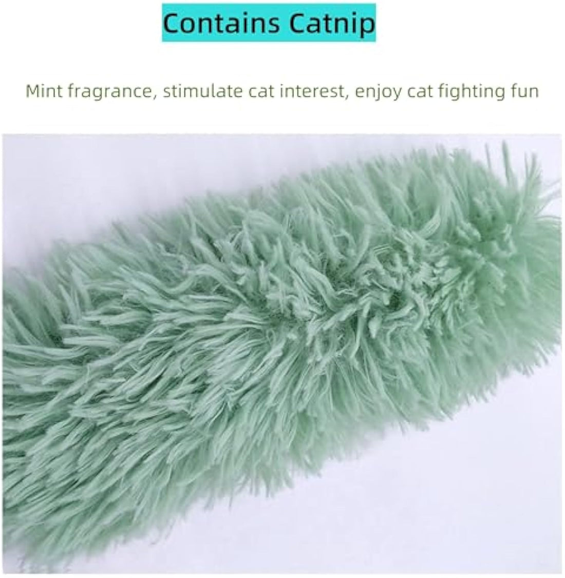 Interactive Pet Toy Pillow With Crinkle Sound And Catnip