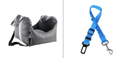 Pet Car Carrier Seat Waterproof Portable Mesh Travel Bed