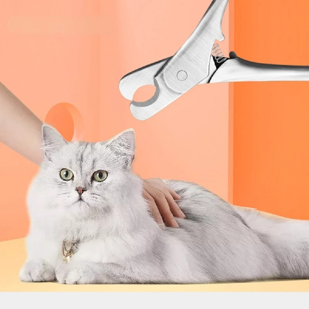 Professional Pet Nail Clipper Sharp Stainless Steel Grooming Tool