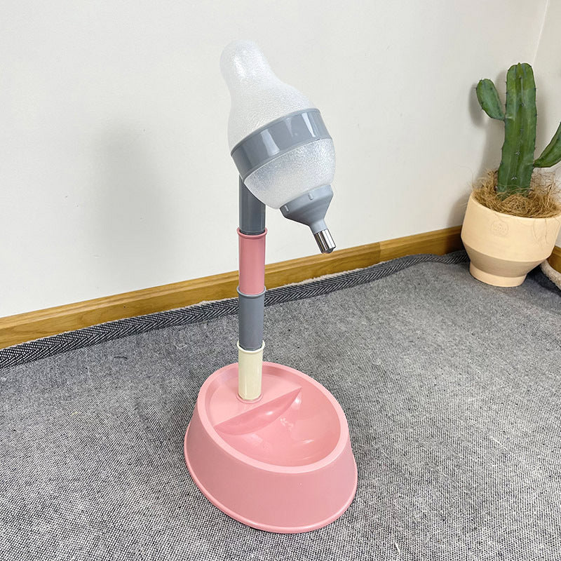 Automatic Adjustable Height Pet Water Dispenser Bowl Stand
