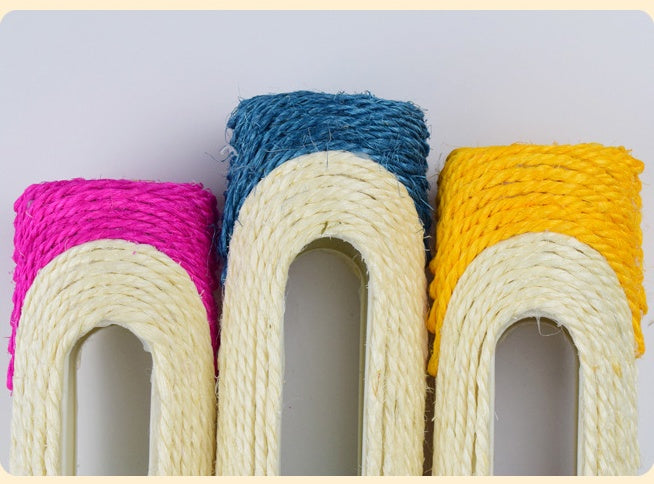 Long Sisal Drum Chew Toy For Pets