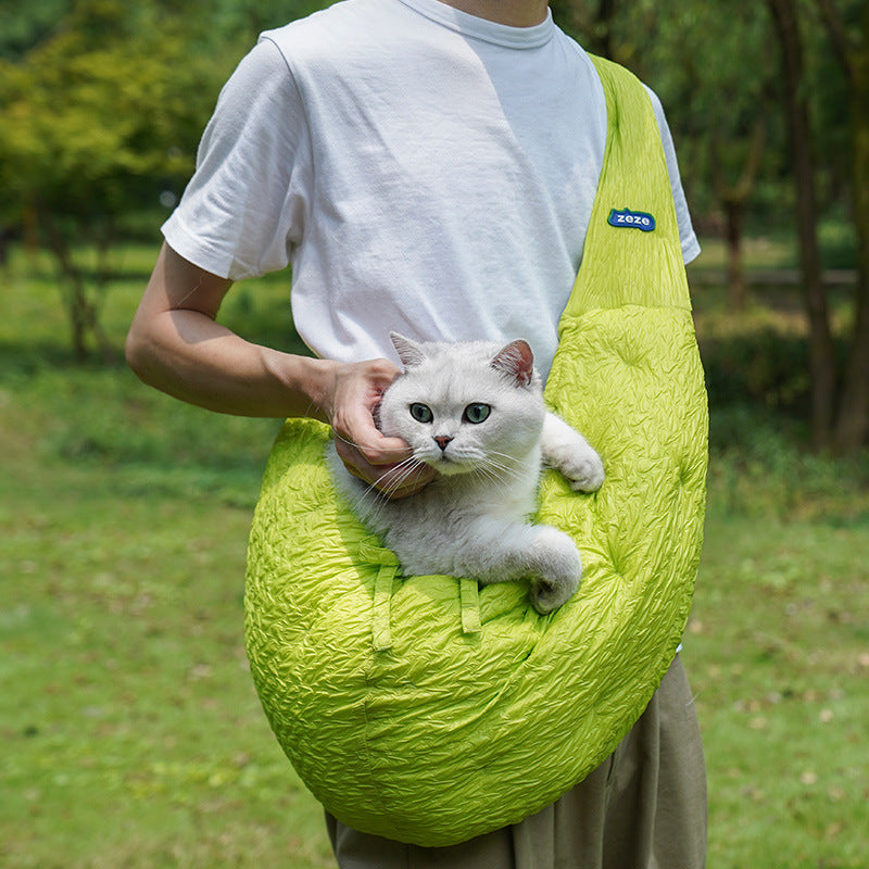 Portable Pet Carrier Bag Shoulder Strap Warm Travel Bag