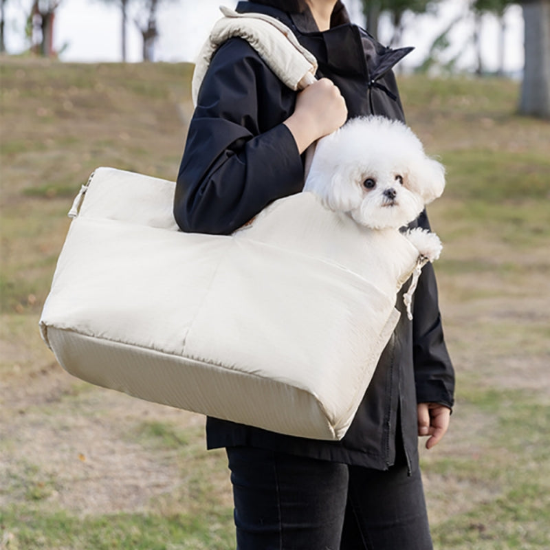 Pet Car Seat Carrier With Adjustable Safety Leash