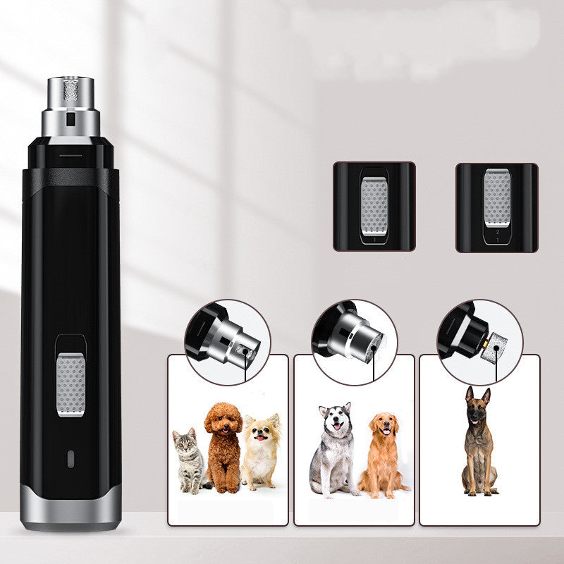 High-Power Automatic Electric Pet Nail Trimmer USB