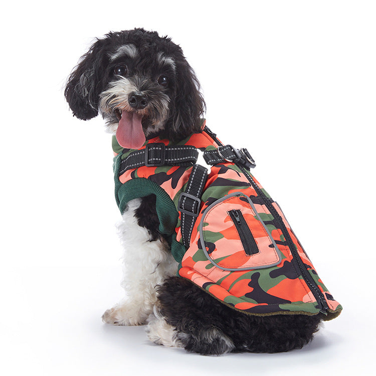 Winter Cashmere Pet Jacket For Warmth And Comfort