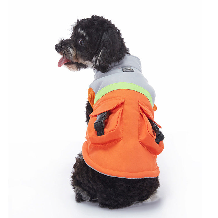 Winter Cashmere Pet Jacket For Warmth And Comfort