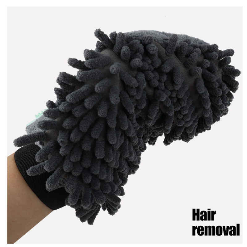 Pet 2-in-1 Bathing Grooming Glove Brush Massage Tool
