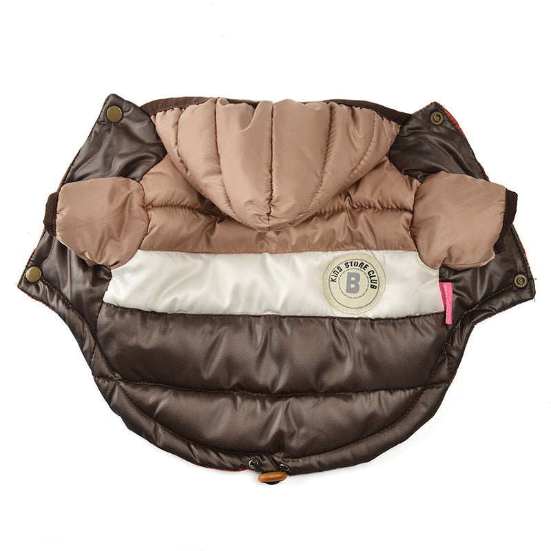 Waterproof Warm Cotton Padded Jacket For Pets