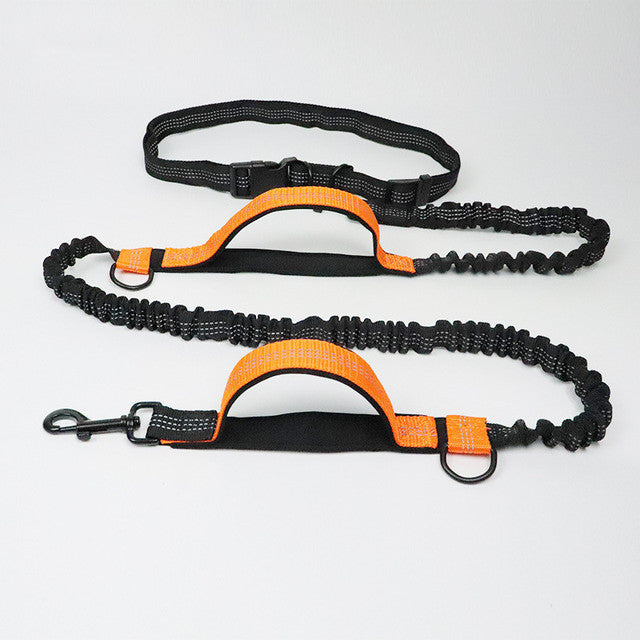 Adjustable Jogging Harness With Leash For Pets