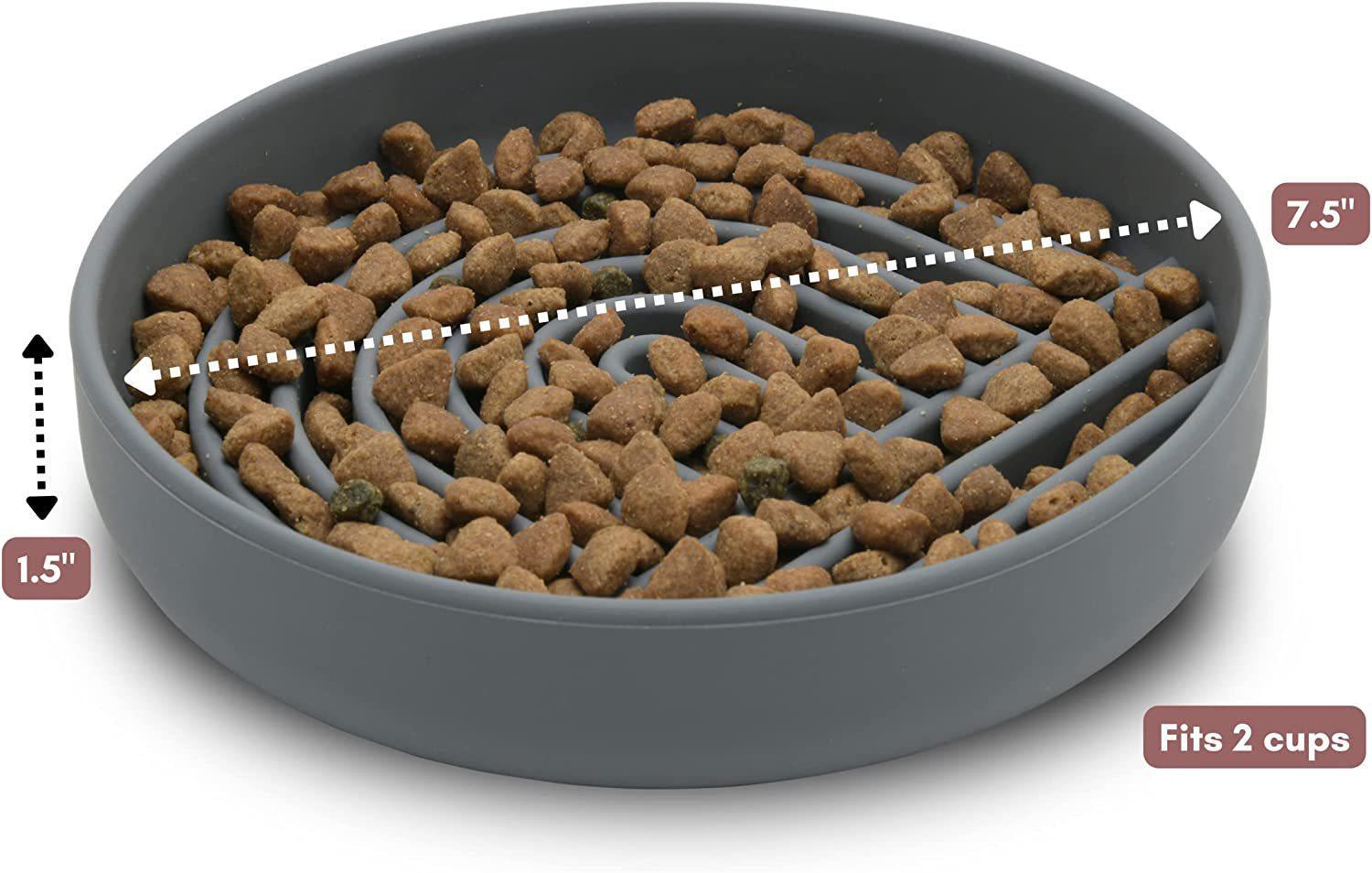 Pet Slow Feeding Bowl Stylish Multi-Purpose Tableware