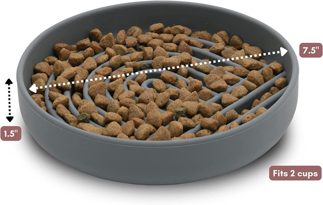 Pet Slow Feeding Bowl Stylish Multi-Purpose Tableware