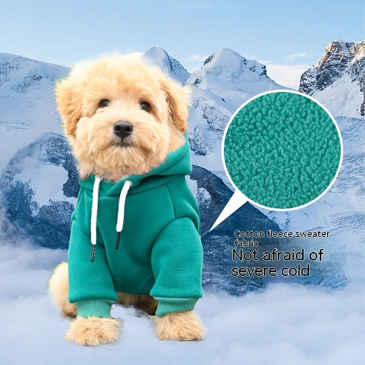 Pet Fashion Hooded Sweater For Style And Comfort