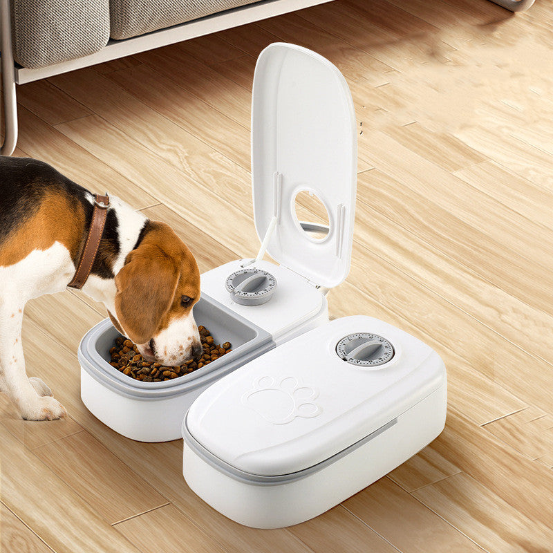 Automatic Smart Pet Feeder Stainless Steel Timer Bowl