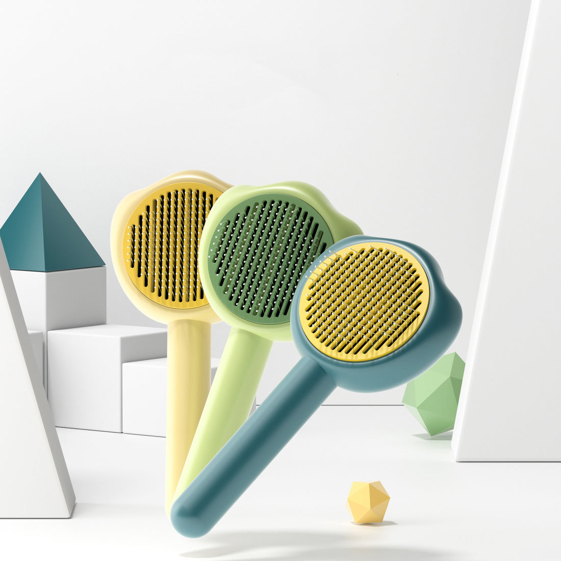 Pet Self-Cleaning Grooming Comb Hair Removal Brush